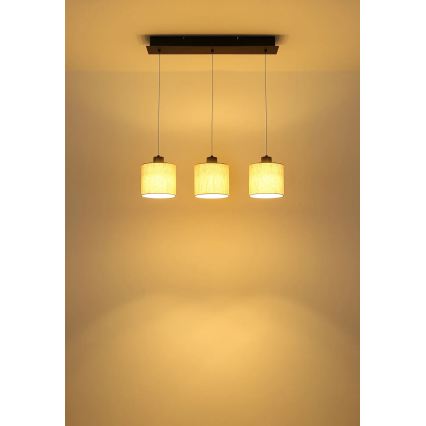 Globo - LED-pendel med wireophæng LED/24W/230V 3000K