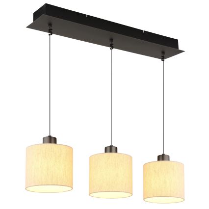Globo - LED-pendel med wireophæng LED/24W/230V 3000K