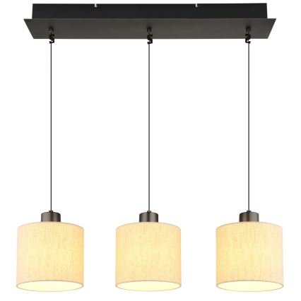 Globo - LED-pendel med wireophæng LED/24W/230V 3000K