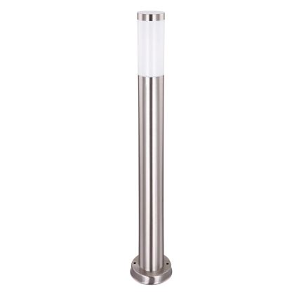 Globo - Udendørslampe 1xE27/23W/230V IP44 80 cm skinnende krom