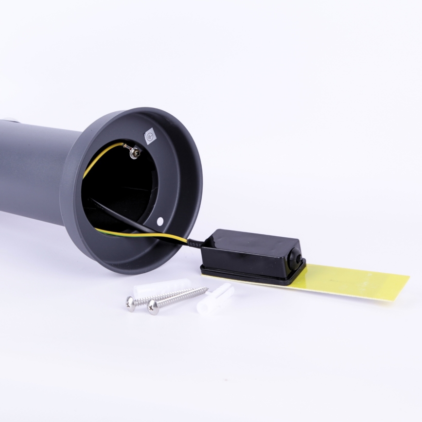 Globo - Udendørslampe med sensor 1xE27/15W/230V 45 cm IP44