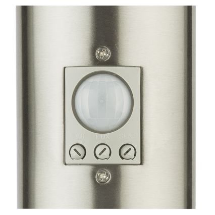 Globo - LED Udendørslampe med sensor og 2 stik LED/9W/230V 60 cm SCHUKO IP44