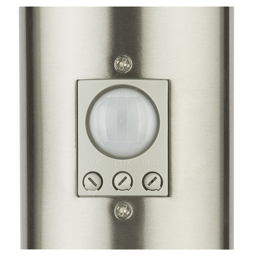 Globo - LED Udendørslampe med sensor og 2 stik LED/9W/230V 60 cm SCHUKO IP44