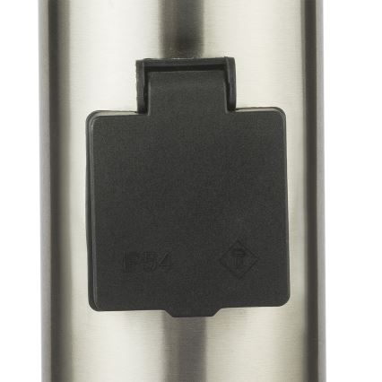 Globo - LED Udendørslampe med sensor og 2 stik LED/9W/230V 60 cm SCHUKO IP44