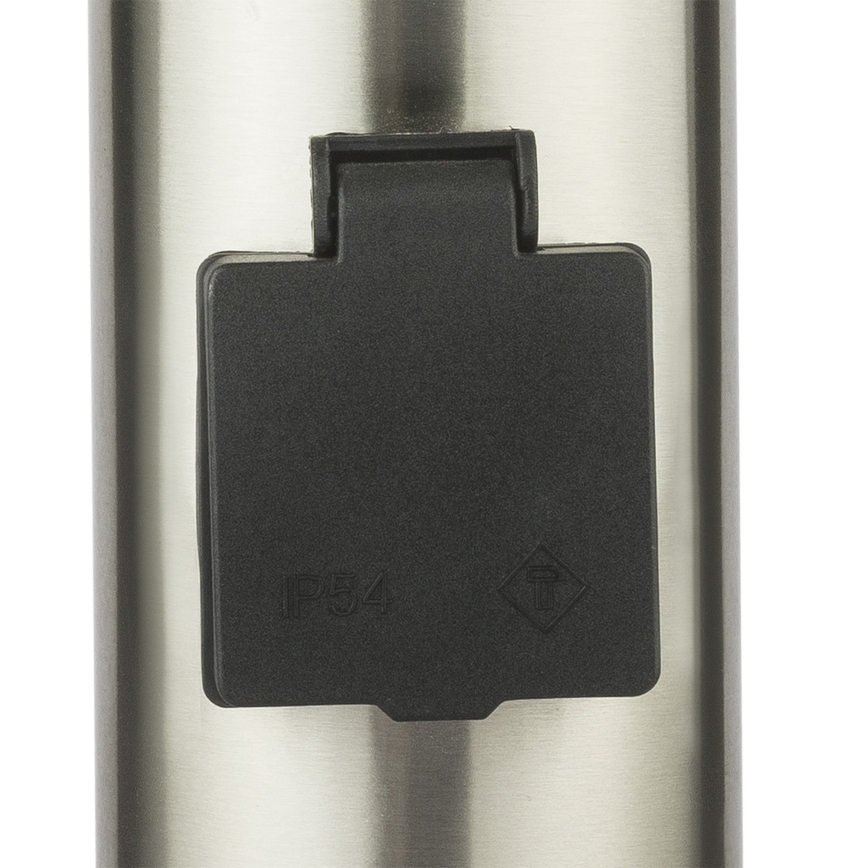 Globo - LED Udendørslampe med sensor og 2 stik LED/9W/230V 60 cm SCHUKO IP44