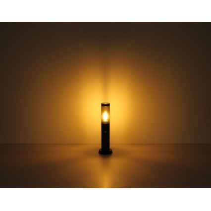 Globo - Udendørslampe med sensor 1xE27/15W/230V 45 cm IP44