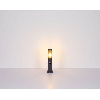 Globo - Udendørslampe med sensor 1xE27/15W/230V 45 cm IP44