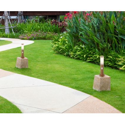 Globo - Udendørs lampe med sensor 1xE27/15W/230V 45 cm IP44