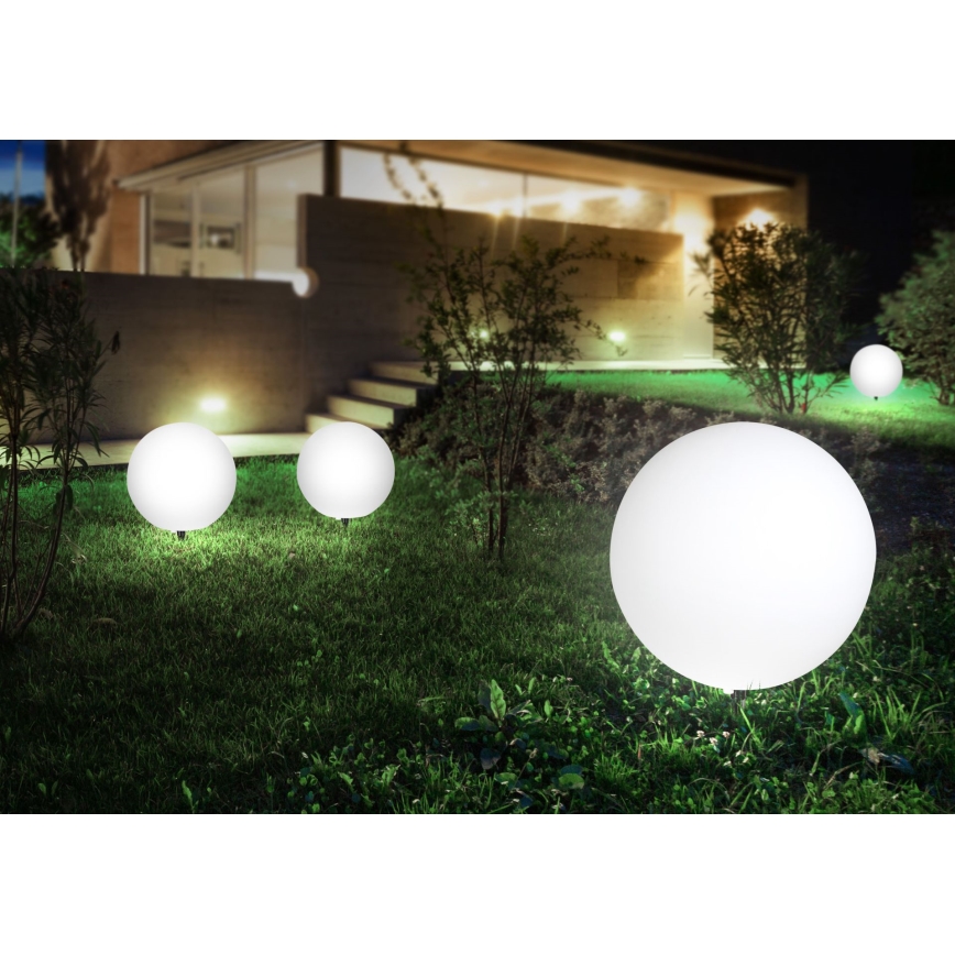 Globo - Udendørslampe 1xE27/30W/230V Ø 30 cm