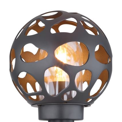 Globo - Udendørs væglampe med sensor 1xE27/15W/230V IP44