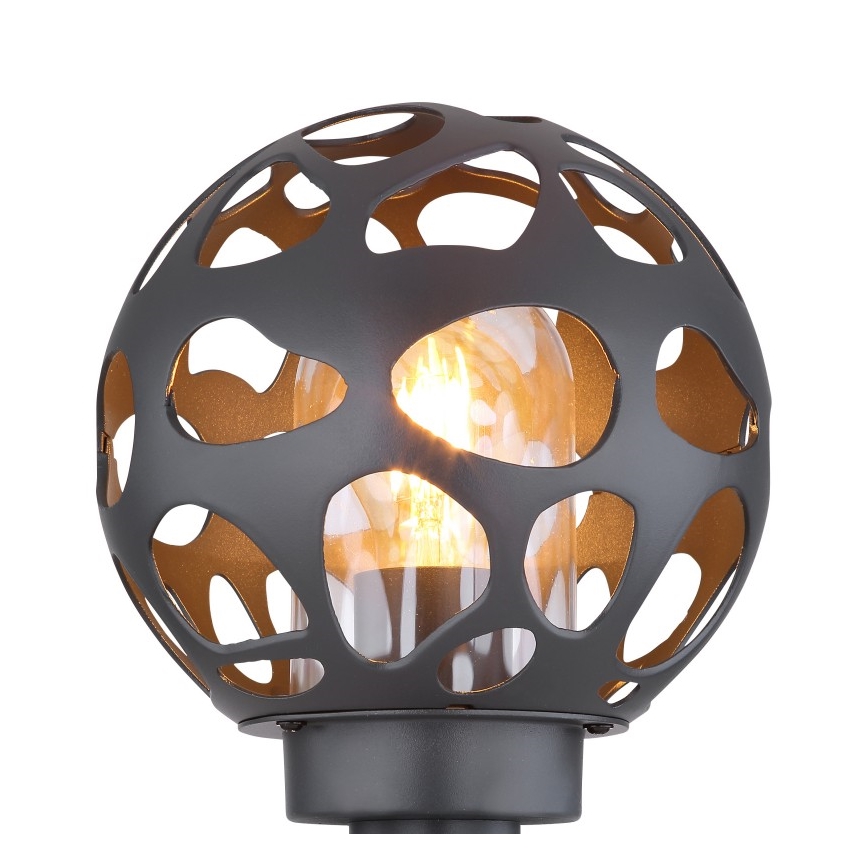 Globo - Udendørs væglampe med sensor 1xE27/15W/230V IP44