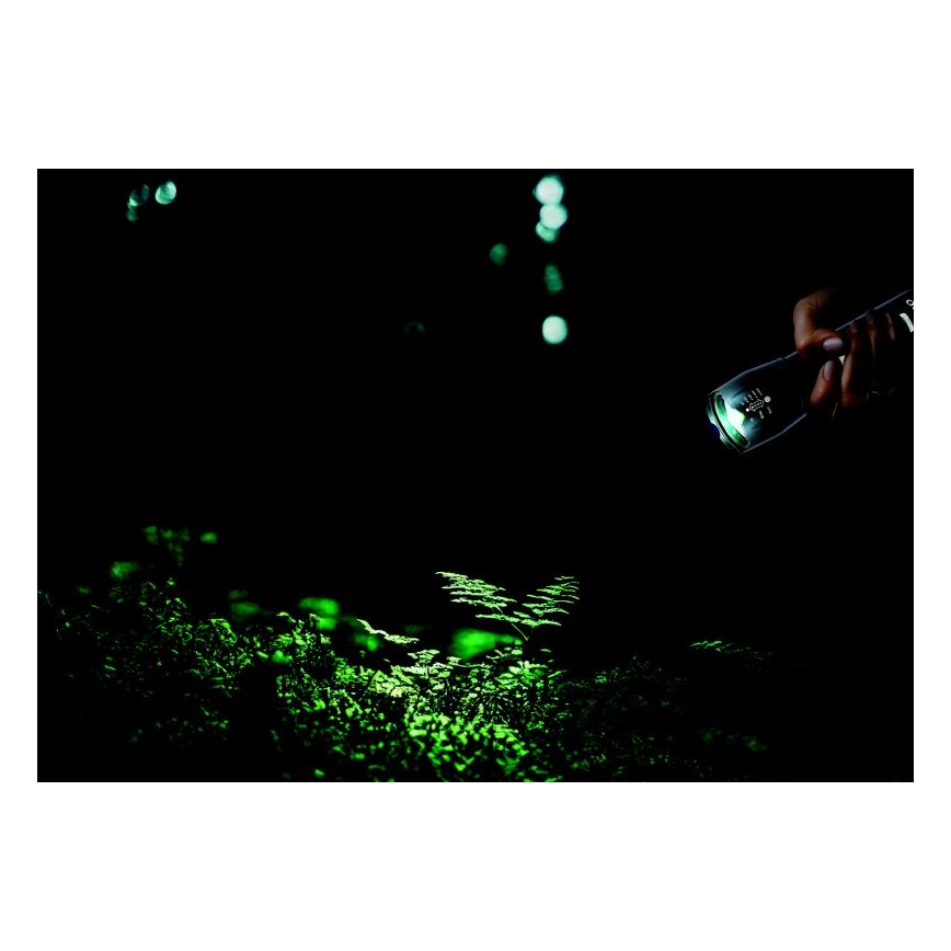 Globo - Genopladelig LED lommelygte LED/3W/5V + COB/3W 5500K 1200 mAh