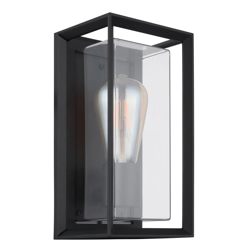 Globo - Udendørs væglampe 1xE27/60W/230V IP44 sort