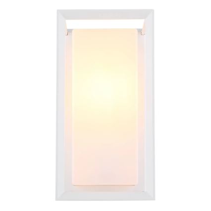 Globo - Udendørs væglampe 1xE27/60W/230V IP44 hvid