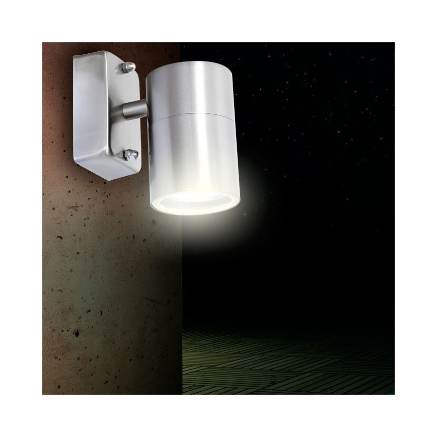 Globo 3201 - Udendørs væglys STYLE 1xGU10/35W/230V IP44
