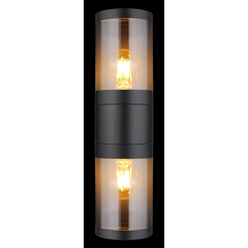 Globo - Udendørs væglampe 2xE27/60W/230V IP44