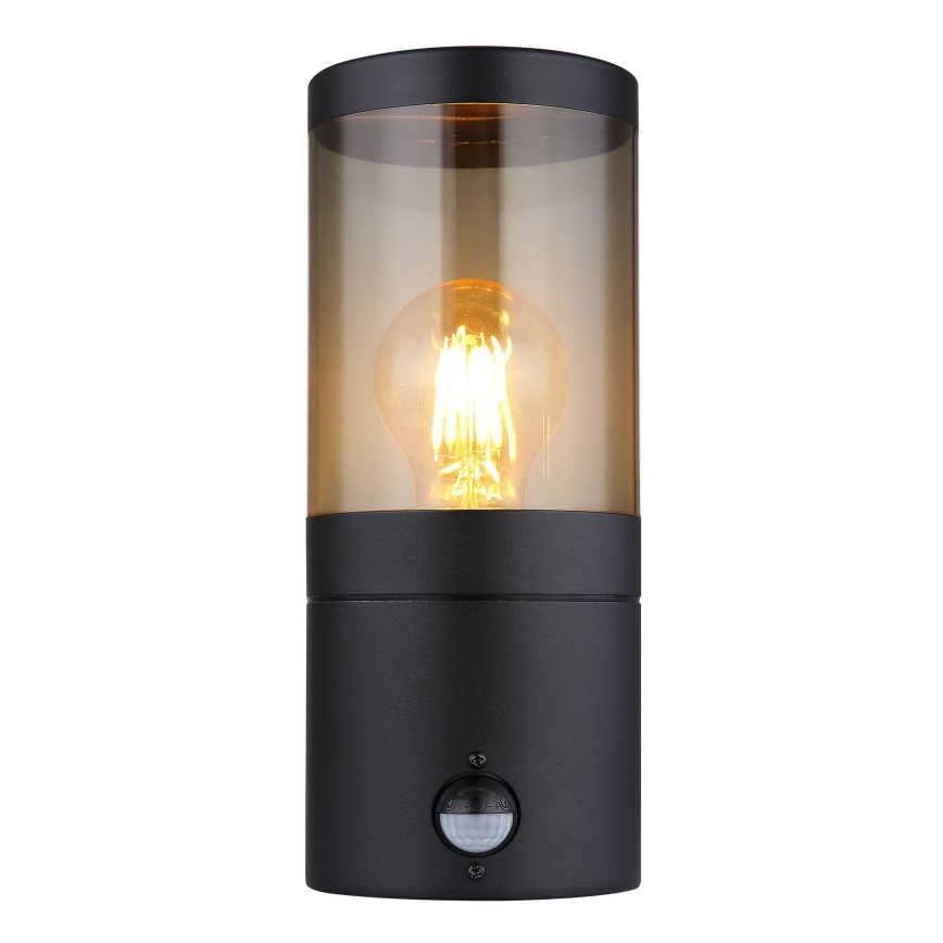 Globo væglampe med sensor 1xE27/60W/230V IP44