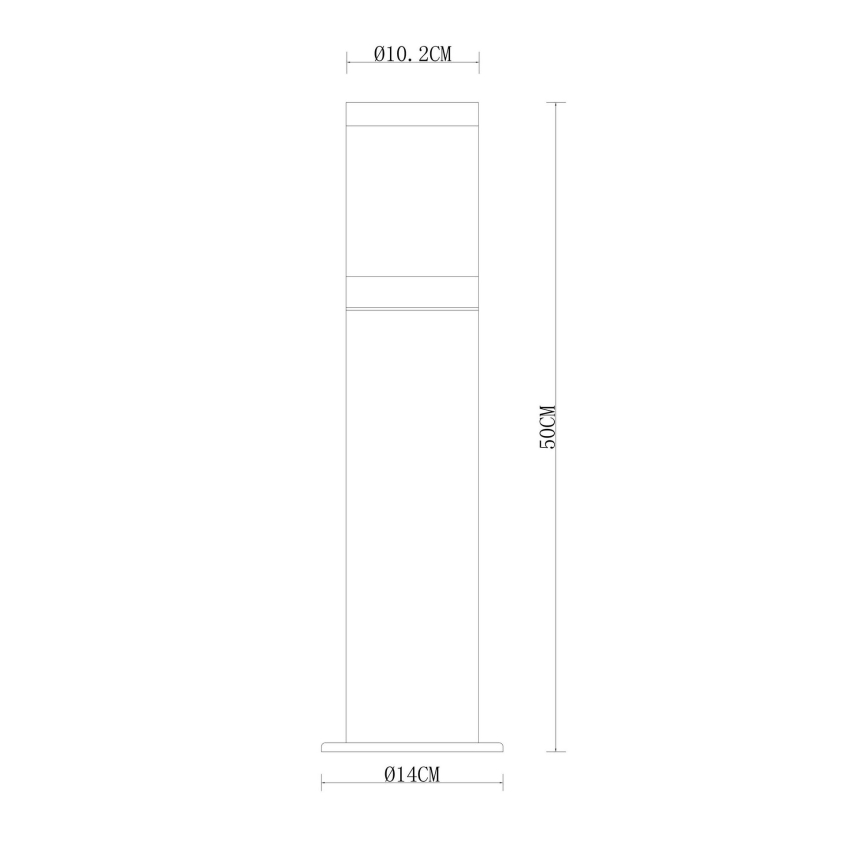 Globo - Udendørslampe 1xE27/60W/230V 50 cm IP44
