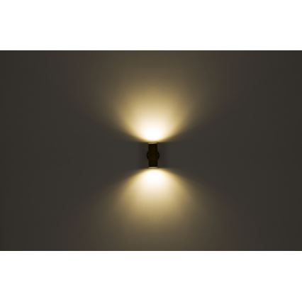 Globo - Udendørs væglampe 2xGU10/35W/230V IP44