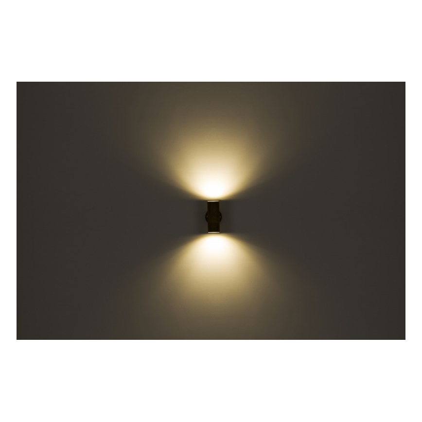 Globo - Udendørs væglampe 2xGU10/35W/230V IP44