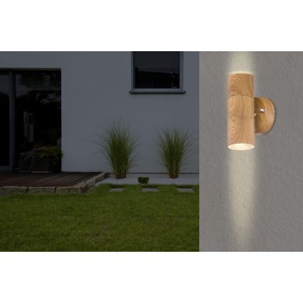 Globo - Udendørs væglampe 2xGU10/35W/230V IP44