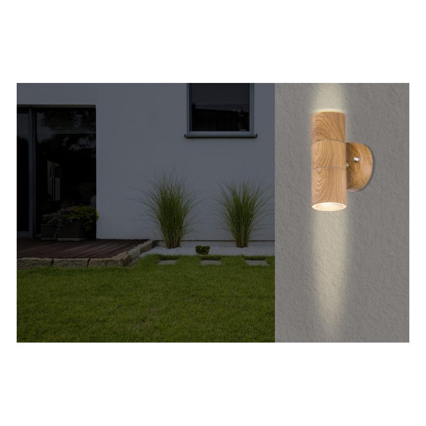 Globo - Udendørs væglampe 2xGU10/35W/230V IP44