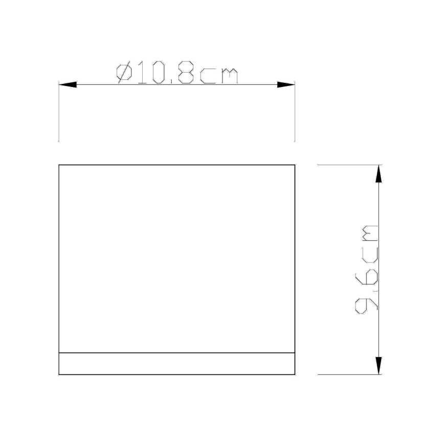 Globo - Udendørs loftlampe 1xGX53/11W/230V IP44