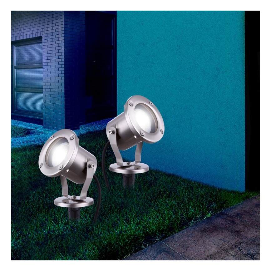 Globo - Udendørslampe 1xGU10/35W/230V IP65