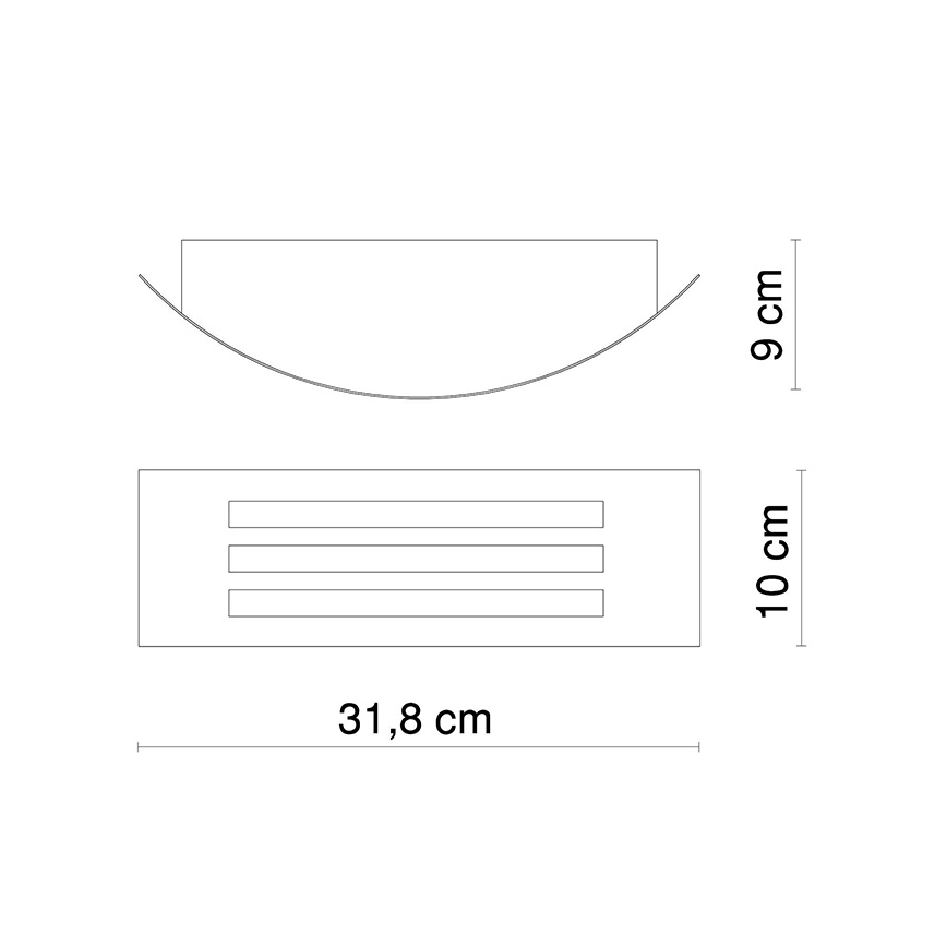 Globo - LED udendørslampe 1xE27/20W/230V IP44