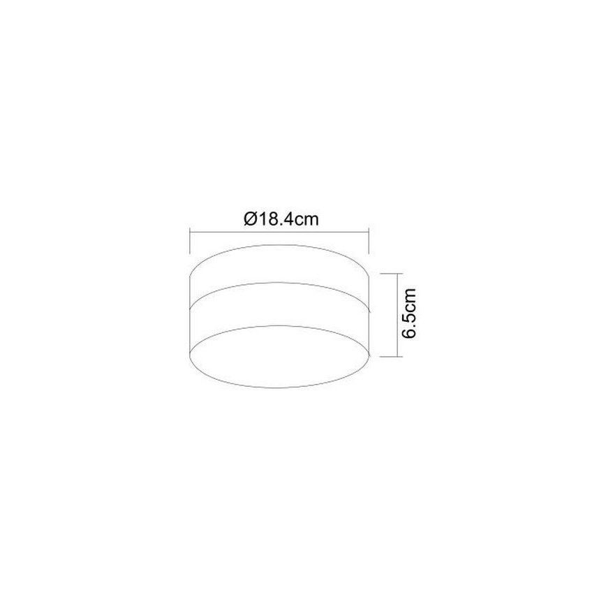 Globo - Badeværelseslampe 1xE27/60W/230V diameter 18,4 cm IP44