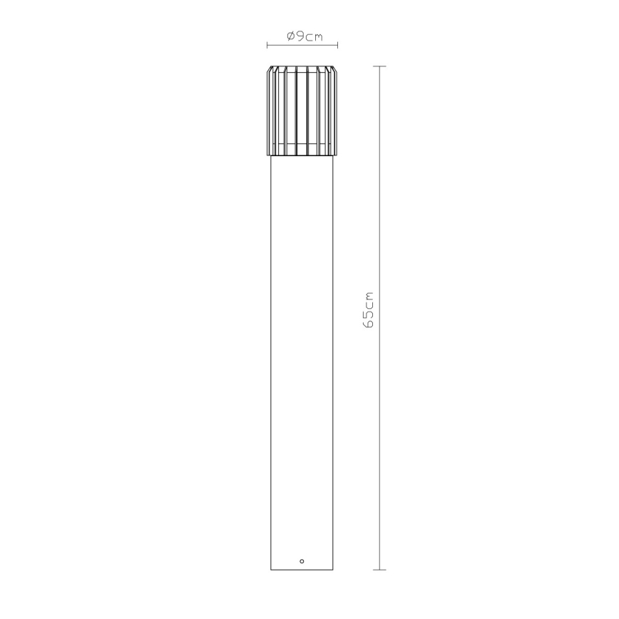 Globo - Udendørslampe 1xE27/15W/230V IP54 65 cm