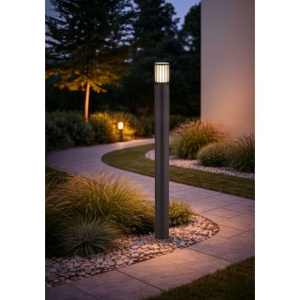 Globo - Udendørslampe 1xE27/15W/230V IP54 100 cm