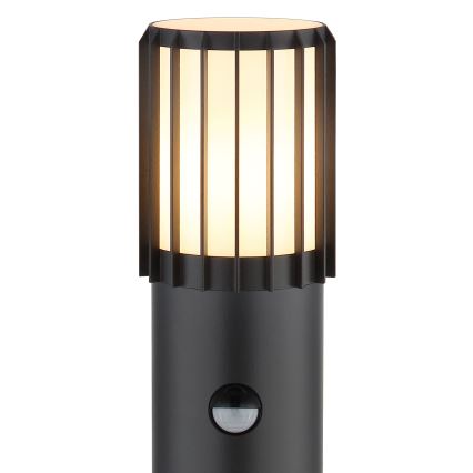 Globo - Udendørslampe med sensor 1xE27/15W/230V IP54 100 cm