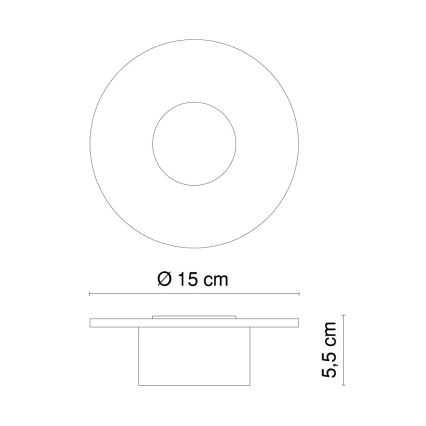 GLOBO 32401 - LED udendørsbelysning DANA 10xLED/0,06W/3V/230V IP44