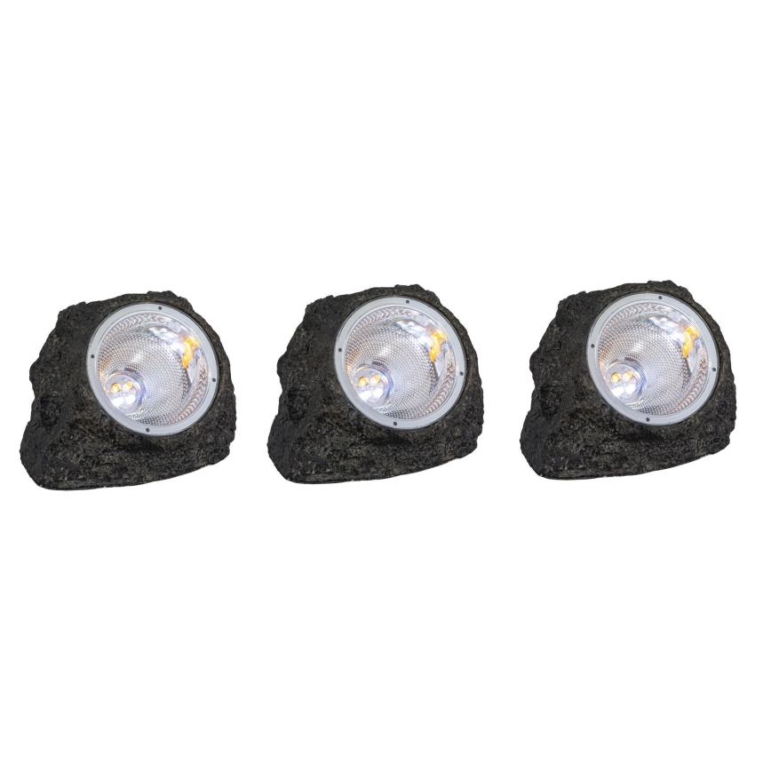 Globo - SÆT med 3 LED solcellelamper LED/1,2V IP44 600 mAh