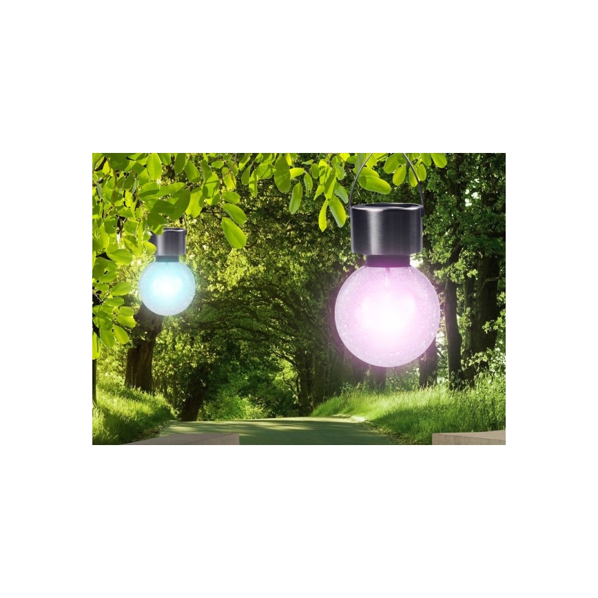Globo - LED solcellelampe LED/0,05W/1,2V IP44