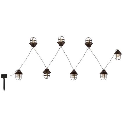 Globo - Soldrevet LED lampe 8xLED/3,2V IP44