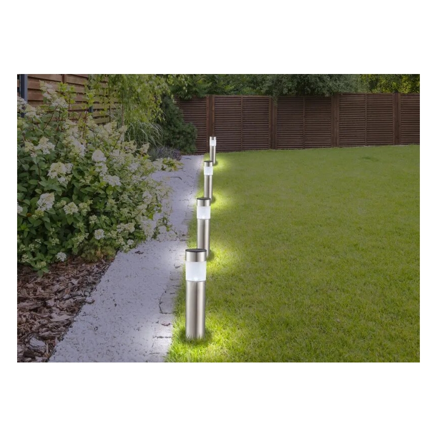 Globo - SÆT 4x LED solcellelampe LED/0,07W/3V IP44 600 mAh