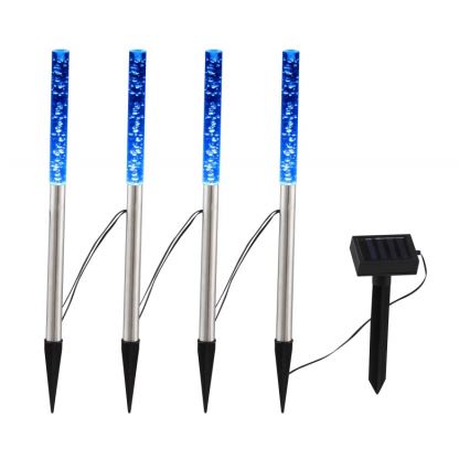 Globo - SÆT 4x LED solcellelampe 4xLED/0,07W IP44 600 mAh