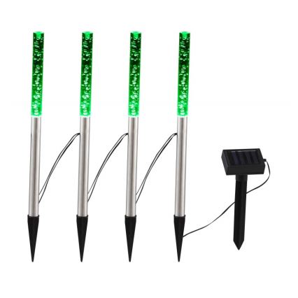Globo - SÆT 4x LED solcellelampe 4xLED/0,07W IP44 600 mAh