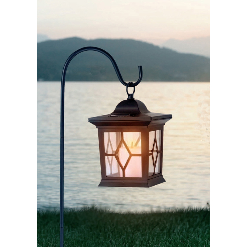 Globo - LED solcellelampe LED/0,05W/3,2V IP44 300 mAh