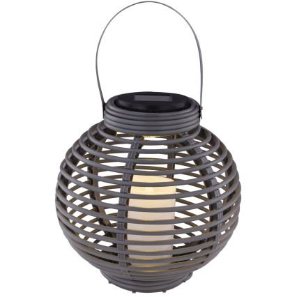 Globo - LED solcellelampe LED/0,06W/3,2V IP44 Rattan