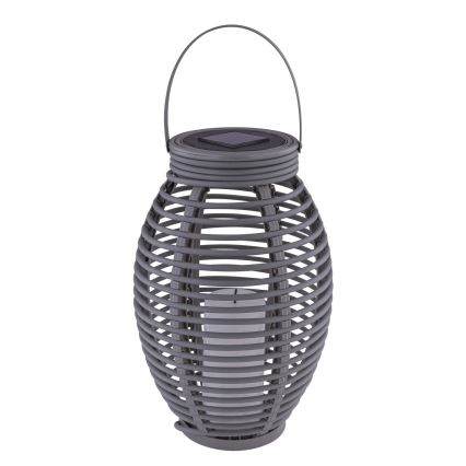 Globo - LED solcellelampe LED/0,06W/3,2V IP44 200 mAh Rattan