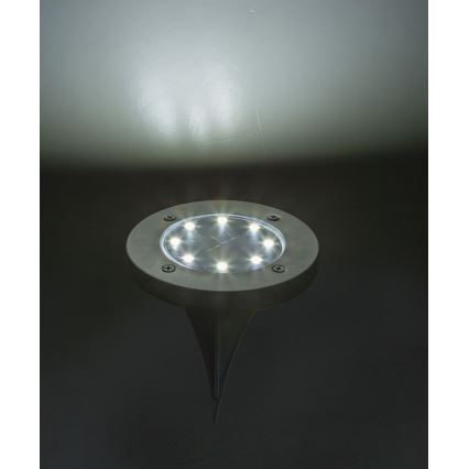 Globo - SÆT 2x LED solcellelampe LED/0,8W/3V IP44 300 mAh