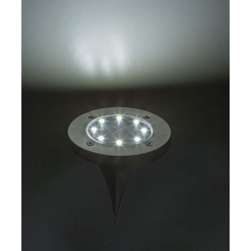 Globo - SÆT 2x LED solcellelampe LED/0,8W/3V IP44 300 mAh