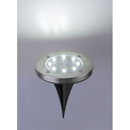 Globo - SÆT 2x LED solcellelampe LED/0,8W/3V IP44 300 mAh
