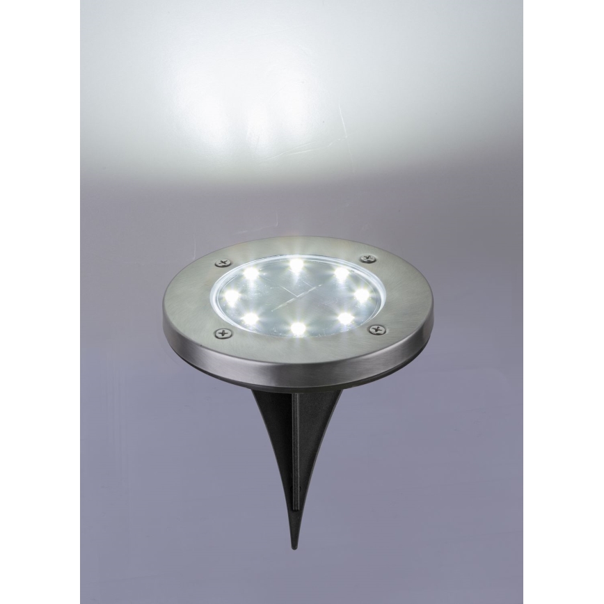 Globo - SÆT 2x LED solcellelampe LED/0,8W/3V IP44 300 mAh