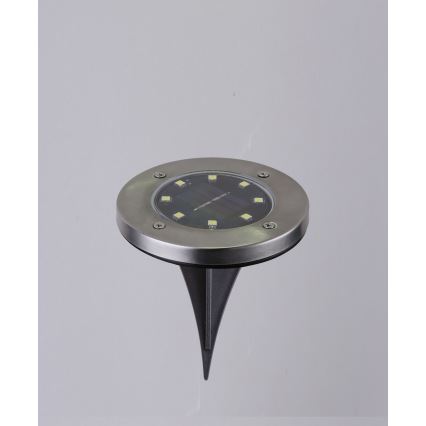 Globo - SÆT 2x LED solcellelampe LED/0,8W/3V IP44 300 mAh