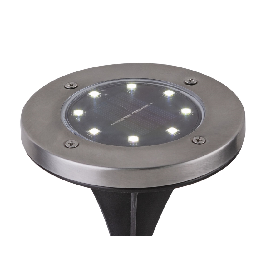 Globo - SÆT 2x LED solcellelampe LED/0,8W/3V IP44 300 mAh