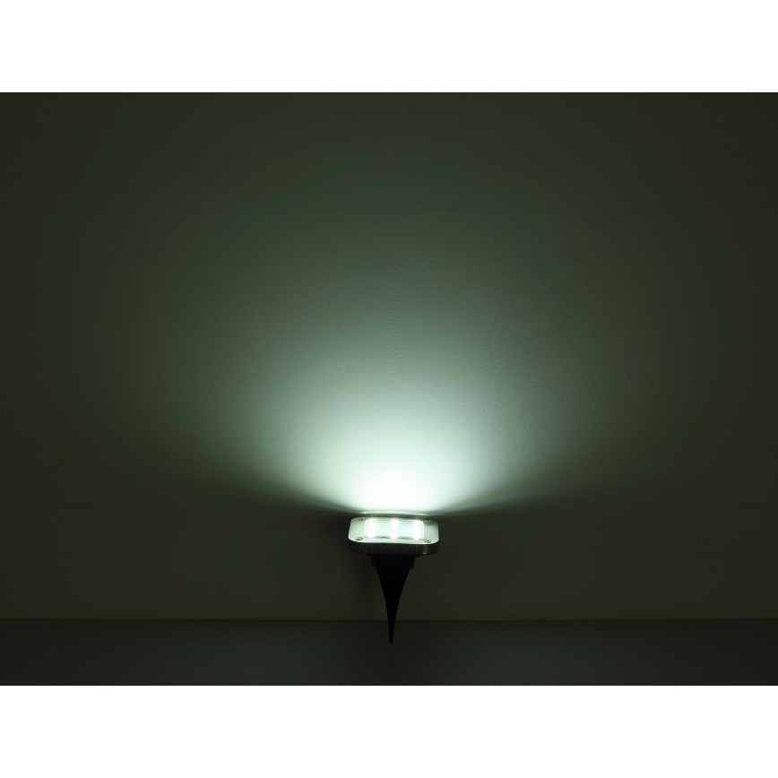 Globo - SÆT 2x LED solcellelampe LED/0,8W/1,2V IP44 300 mAh